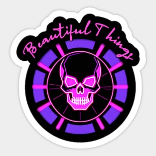 beautiful things Sticker